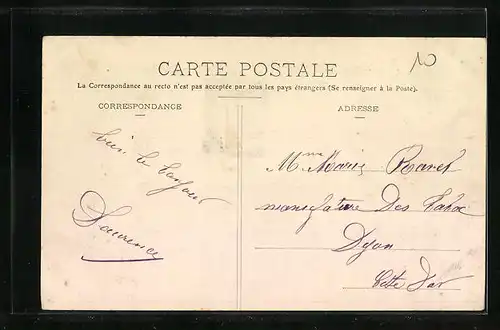 AK Belleville-sur-Saone, Rue Victor-Hugo