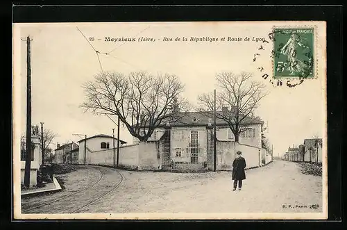 AK Meyzieux, Rue de la Rèpublique