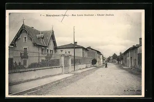 AK Meyzieux, Rue Louis Sainier - Chalet Desbois