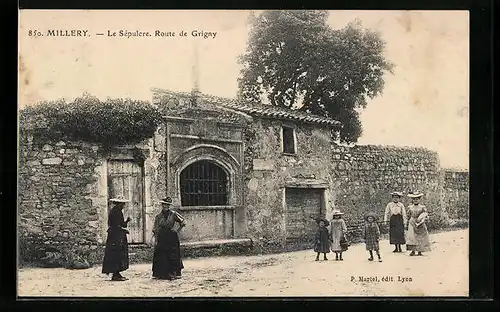 AK Millery, Le Sèpulcre, Route de Grigny