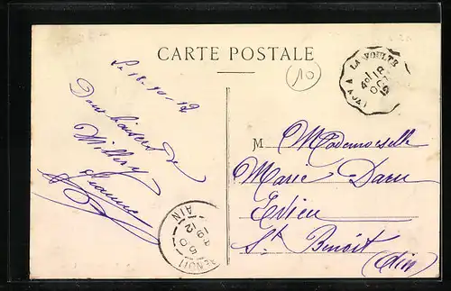 AK Millery, Mairie et Ecoles (Vue d`Ensemble