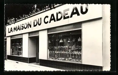 AK Belleville-sur-Saone, La Maison du Cadeau