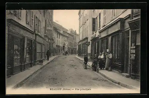 AK Beaujeu, Rue principale
