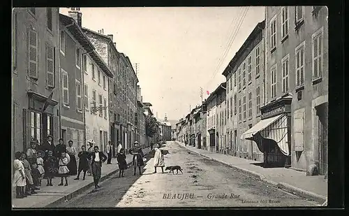 AK Beaujeu, Grande Rue