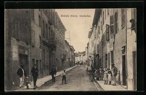 AK Beaujeu, Grande-Rue