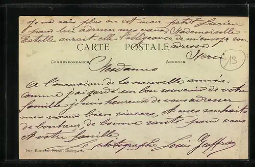 AK Beaujeu, Grande-Rue