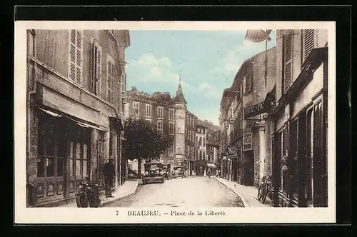 AK Beaujeu, Place de la Libertè