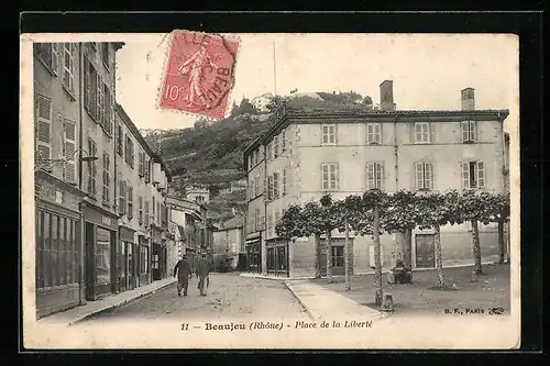 AK Beaujeu, Place de la Libertè