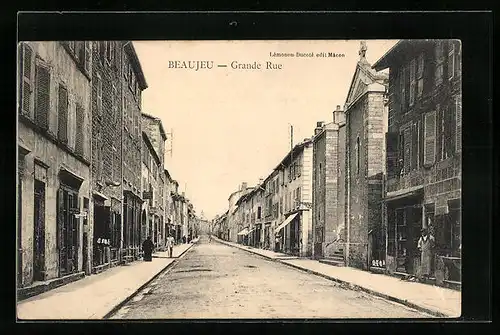 AK Beaujeu, Grande Rue