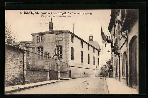 AK Beaujeu, Hopital et Gendarmerie