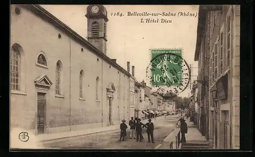 AK Belleville-sur-Saone, L`Hotel Dieu