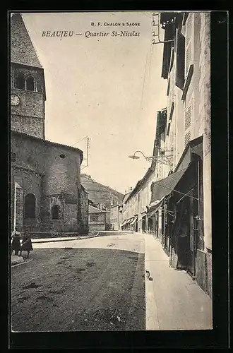 AK Beaujeu, Quartier St-Nicolas