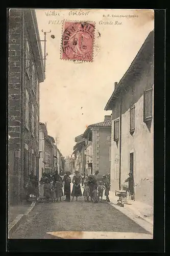 AK Villié-Morgon, Grande Rue