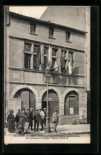 AK Villefranche-sur-Saone, Hotel-de-Ville