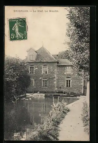 AK Brignais, Le Bief, Le Moulin