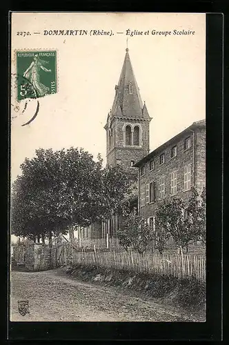 AK Dommartin, Èglise et Groupe Scolaire