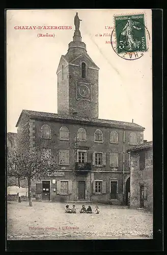 AK Chazay-D`Azergues, Place de la Platiere