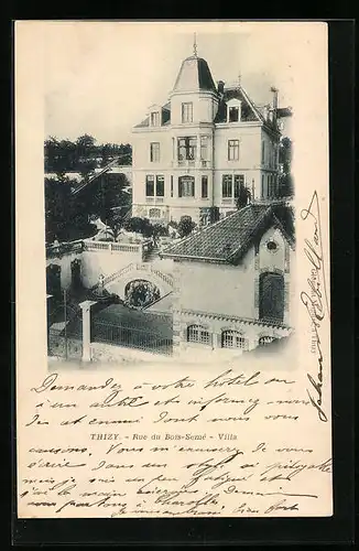 AK Thizy, Rue du Bois-Semè - Villa