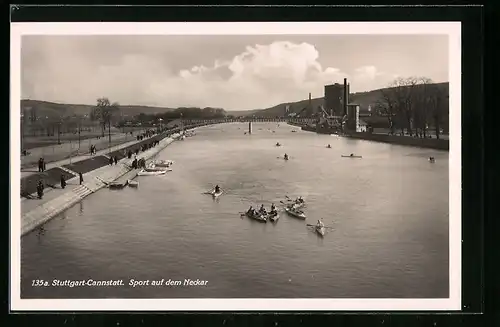 AK Stuttgart-Cannstatt, Sport auf dem Neckar