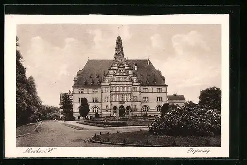 AK Minden i. W., Gebäude der Regierung