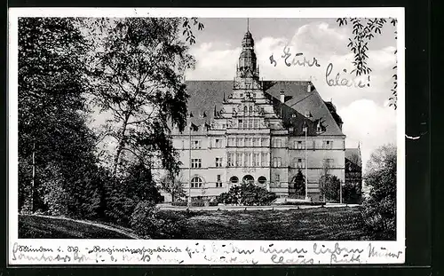 AK Minden i. W., Regierungsgebäude