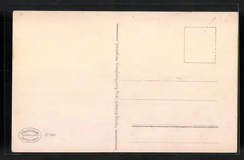 AK Helgoland, Die Insel aus der Vogelschau
