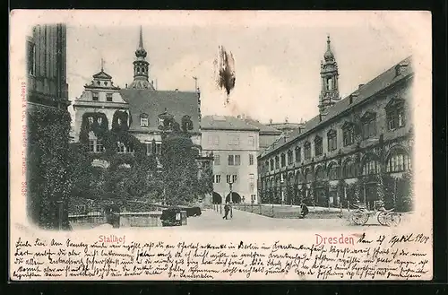 AK Dresden, Königl. Stallhof