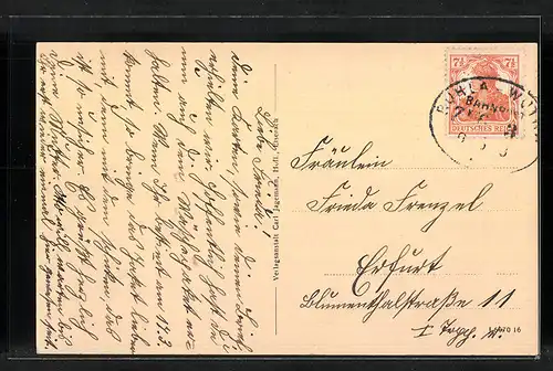 AK Ruhla in Thür., Gesamtansicht von der Gottesgabe