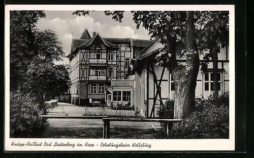 AK Bad Lauterberg im Harz, Erholungsheim Wolfsburg
