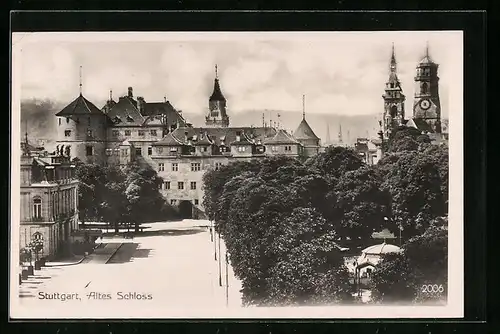 AK Stuttgart, Altes Schloss