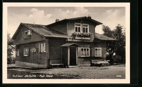 AK Ruhla in Thür., Ruhlaer Skihütte