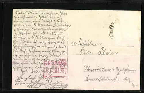 AK Wien, Kärntnerring mit Strassenbahnen