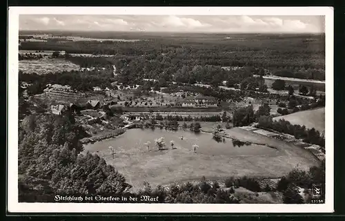AK Storkow / Mark, Gesamtansicht mit Hirschluch