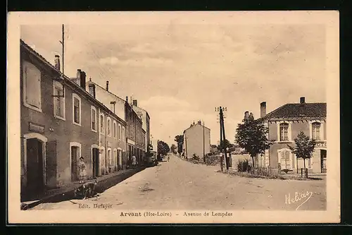 AK Arvant, Avenue de Lempdes
