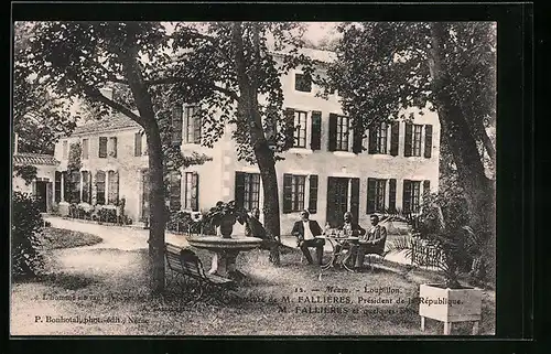 AK Mezin, Loupillon, demeure de M. Fallières