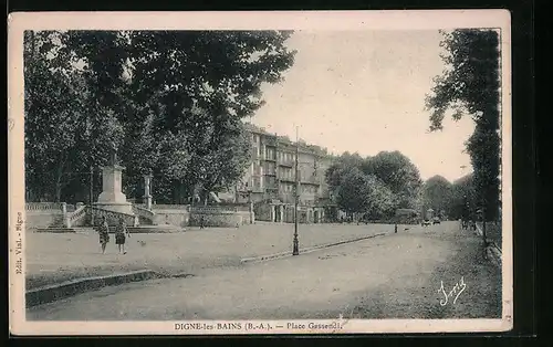 AK Digne-les-Bains, Place Gassendi