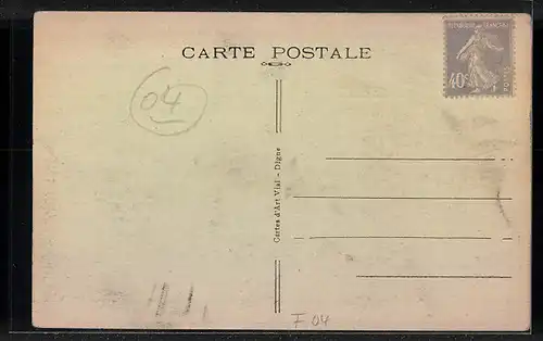 AK Digne-les-Bains, Place Gassendi