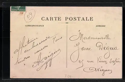 AK Digne, Pré de foire, Statue Gassendi