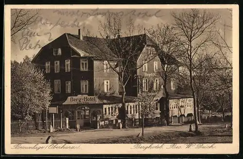 AK Braunlage /Oberharz, Berghotel von W. Deich