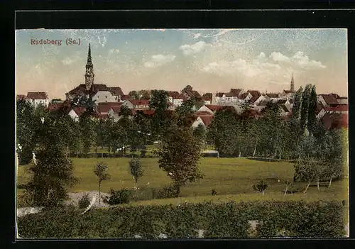 AK Radeberg /Sa., Teilansicht