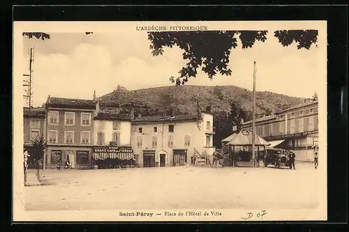 AK Saint-Péray, Place de l`Hôtel de Ville
