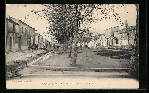 AK Aimargues, Promenade et Avenue de la Gare