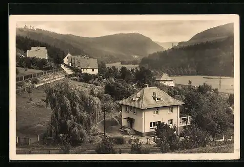 AK Benshausen i. Thür., Blick zum Benshäuser Grund
