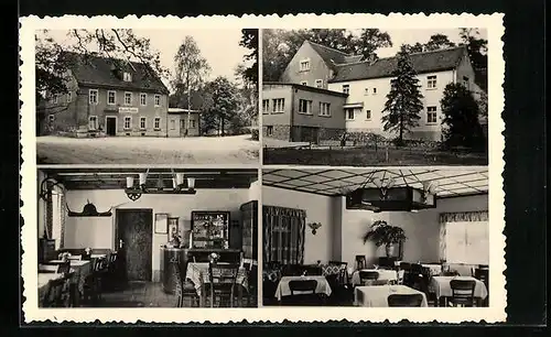 AK Reudnitz /Dahlener Heide, Gaststätte Reudnitz, Innenansichten