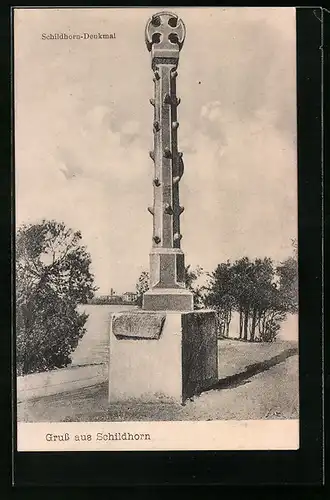 AK Schildhorn, Schildhorn-Denkmal