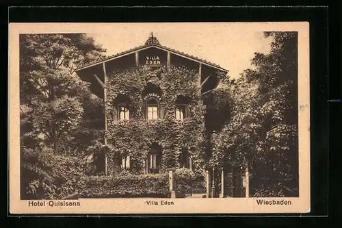 AK Wiesbaden, Hotel Quisisana, Villa Eden