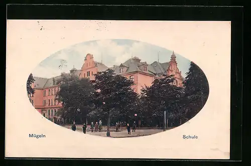 AK Mügeln, Blick zur Schule