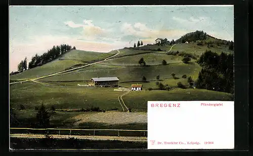 AK Bregenz, Partie am Pfändergipfel