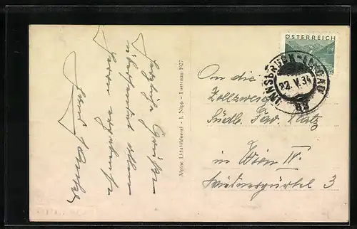 AK Dornbirn, Panorama mit Staufen