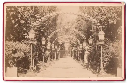 Fotografie Debitte & Herve, Paris, Ansicht Paris, vue de Jardin Mabille